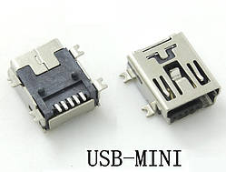 Роз'єм Mini USB 5 pin SMD Гніздо