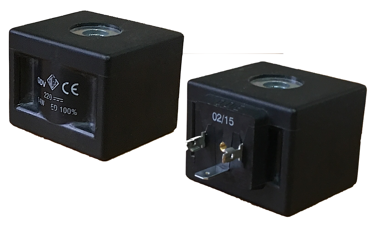 Електромагнітні котушки GDH, GDV компанії ODE (Italy), 14 W, 52 мм x Ø13