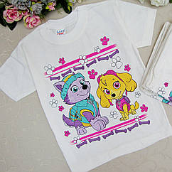 Дитяча футболка на дівчинку Щенячий патруль Розміри 1 рік Туреччина