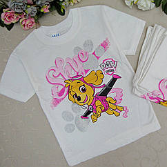 Дитяча футболка на дівчинку Щенячий патруль Розмір 1 рік Туреччина