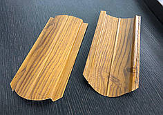 Штакетник 3 D напівкруглий двосторонній