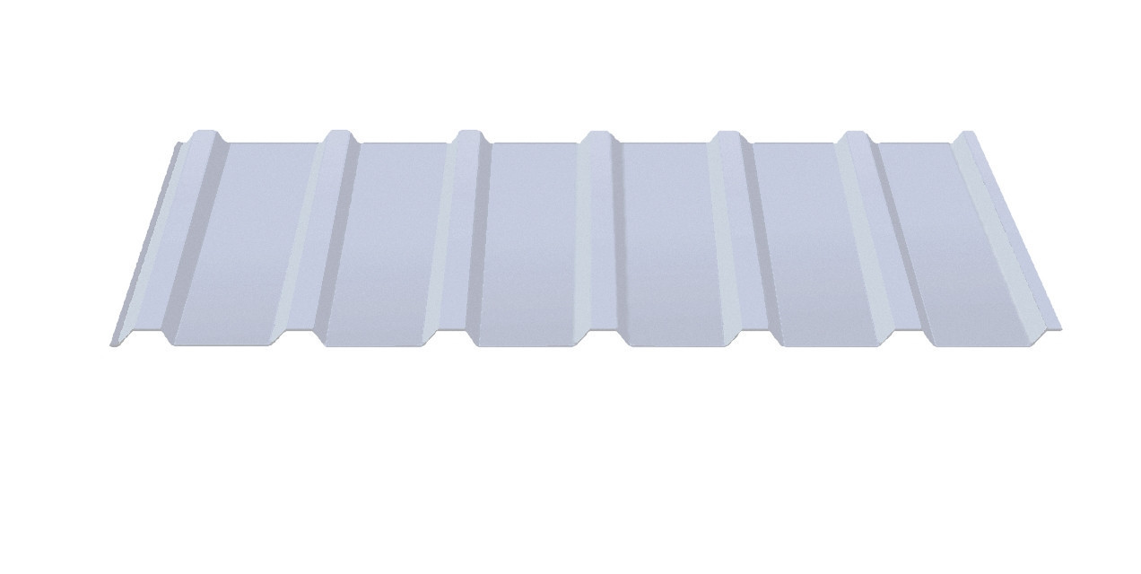 Профнастил С-18 RAL 9006 (сріблястий) PE 0.45 покрівельний