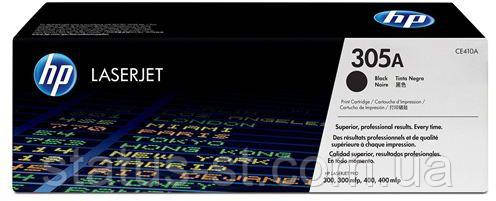 Заправка картриджа HP 305A black (CE410A) до принтера Color LaserJet Pro 300 M351a, M375nw, M451dn