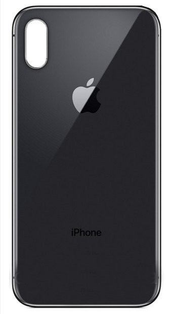 Задня кришка Apple iPhone X чорна
