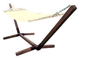 Гамак з дерев'яною рамою MOTYL 200x80 см