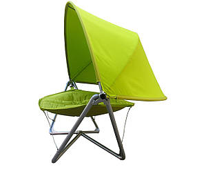 Двомісний гамак з рамою і навісом PARADISE 250х145 см