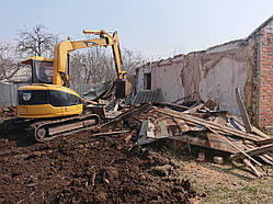 Демонтаж, розбирання старих будинків, знос дач, прибирання територій