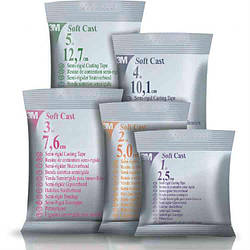 Напівжорсткий бинт для іммобілізації Soft Cast, 12,7см*3,6м, білий, 3M™