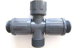 Хрестовина 1"ВР х 1"ЗР х 2 виходи 1"ЗР RB1320-010 - Rain Bird