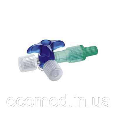 Дискофікс (Discofix®) С-3 синій (краник) Бібраун (Bbraun), фото 1