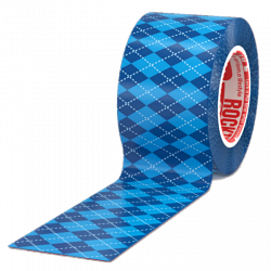 Кінезіо тейп Rock Tape Design Синій ромб 5см*5м