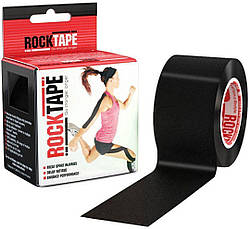 Кінезіо тейп Rock Tape Classic Чорний 5см*5м