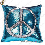 Магічна подушка (бавовна) — "Drawing Pillow" — 40 см, фото 3