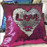 Магічна подушка (бавовна) — "Drawing Pillow" — 40 см, фото 5