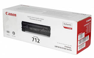 Заправка картриджа Canon 712 до принтера LBP-3010, LBP-3100
