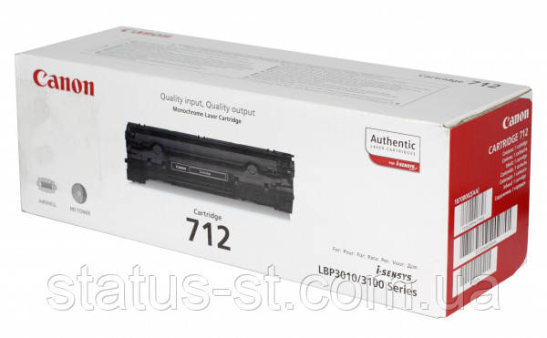 Заправка картриджа Canon 712 до принтера LBP-3010, LBP-3100