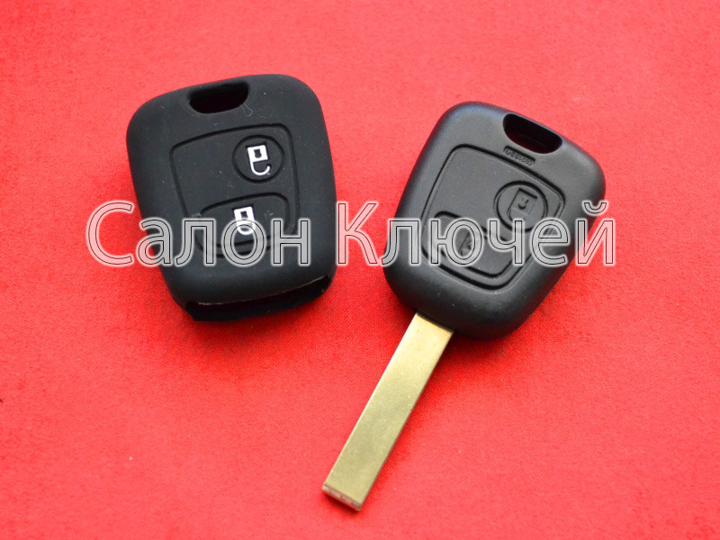 Чохол силіконовий для ключа Сітроен - фото 1 - id-p698263539