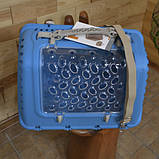 Переноска MPS P-BAG FASHION Blue ремінь в комплекті 44,5*26,5*28см, блакитна, фото 2