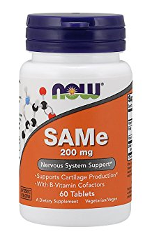 SAMe, Now Foods, SAMe, 200 mg, 60 Tabs , фото 1
