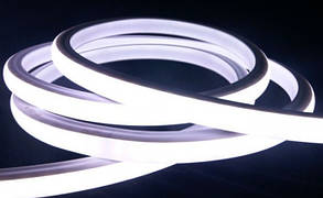 LED НЕОН SL-001L SMD 2835/120 220V білий холодний IP65 (1м) Код.59257, фото 1
