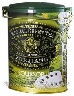 Купить Чай Sun Gardens Soursop (Саусеп), ж/б 100 гр., цена 132 ₴ — Prom ...