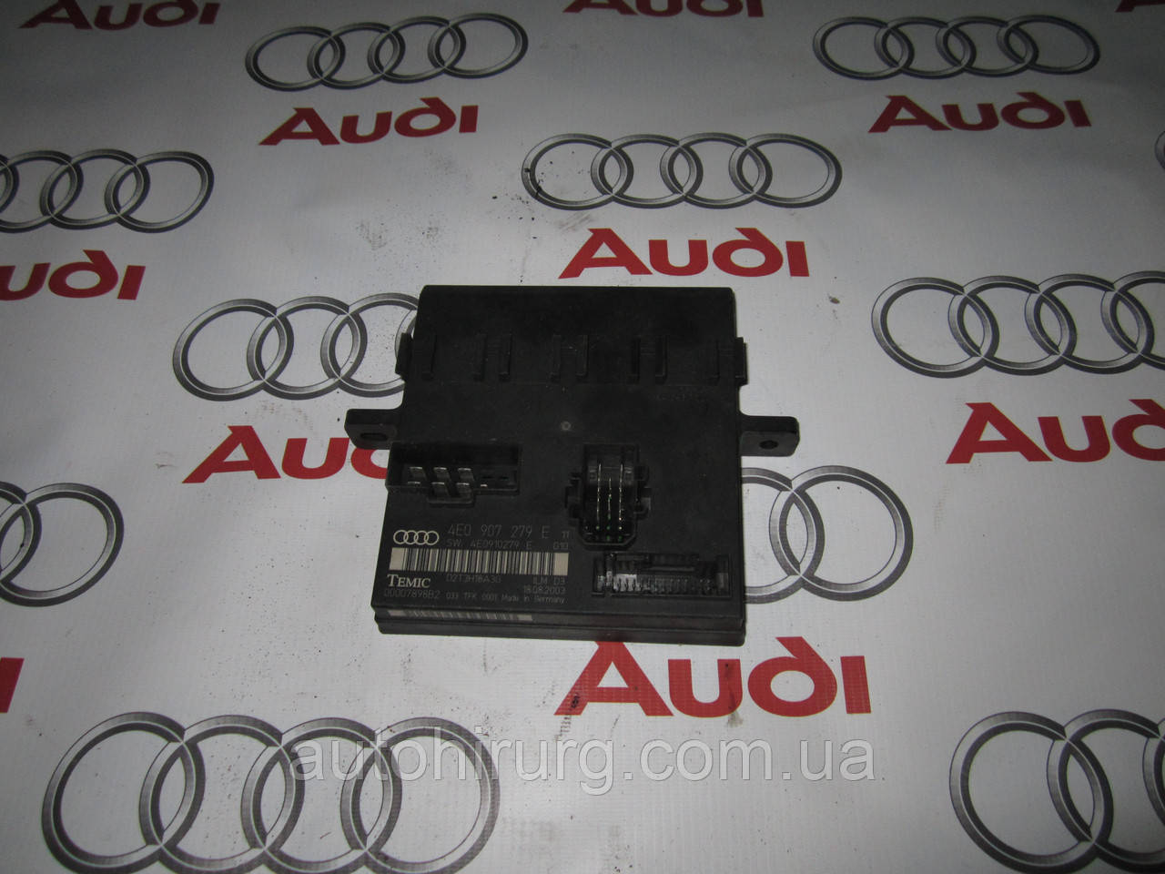 Контролер-модуль комфорту AUDI A8 D3 (4E0907279Е)
