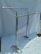 Стійка вішалки для одягу хром