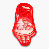 3D-форми для пряників — Вирубка "Два Сердечка", фото 4