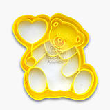 3D-форми для пряників — Вирубка "Два Сердечка", фото 5