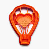 3D-форми для пряників — Вирубка "Два Сердечка", фото 3