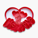 3D-форми для пряників — Вирубка "Два Сердечка", фото 6