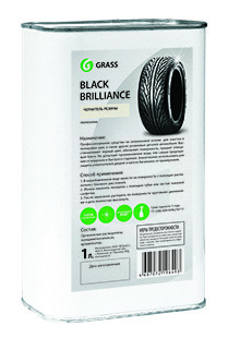 Чорнитель шин GRASS Black Brilliance на силіконовій основі 1л 125100