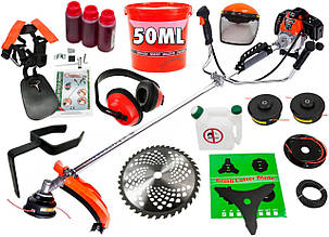 Мотокоса бензокоса тример 5.2 Л. С. DEMON RQ580 (+ 18 доповнень)