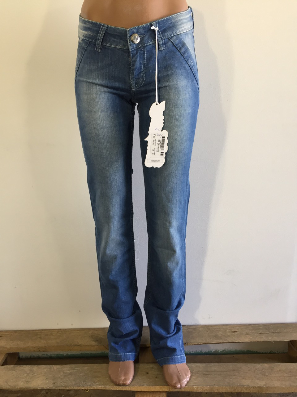 Джинси жіночі 010192 світло-сині 25, 26