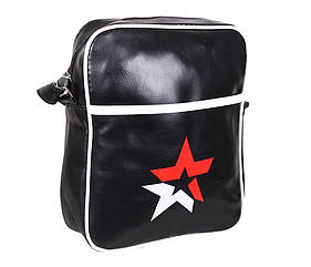 Спортивна сумка зі штучної шкіри sport303246 чорна
