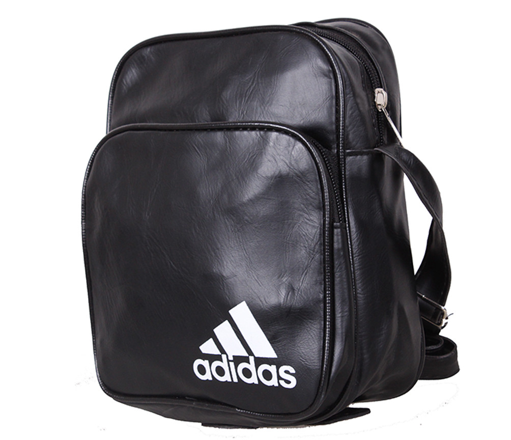 Спортивна сумка зі штучної шкіри sport303614 чорна