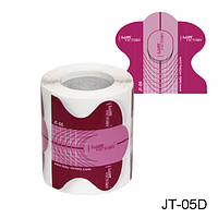 Форма JT-05D одноразовая универсальная, бумажная на клейкой основе, идеальный "С-изгиб" (10 шт)