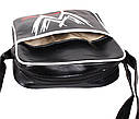 Спортивна сумка зі штучної шкіри sport303586 черная, фото 5