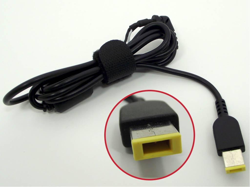 DC кабель від блока живлення до ноутбука Lenovo (USB + Pin Прямокутний).