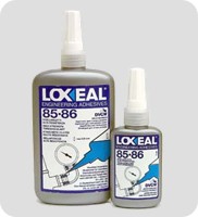Герметик різьблення LOXEAL 85-86, висока міцність, зазор 0,3 мм, t-55/+200°C, 50 мл