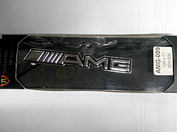 Емблема AMG метал у решітку радіатора 120х17 мм УВАГА, ЧИТАЙТЕ ОПИС ТОВАРУ