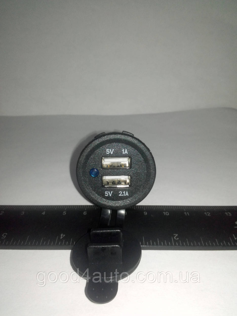 Гніздо 2USB з діодом