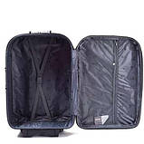 Чемодан дорожній Suitcase 801С великий чорний, фото 5