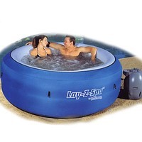 Надувний аеромасажний басейн СПА Bestway 54075 «LAY-Z-SPA» (206 x 79 см.)