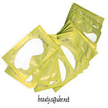 Патчі, подушечки гідрогелеві під очі, золотий., фото 3