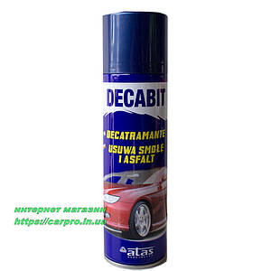 Decabit ATAS Спрей проти гудрону соку дерев і бітуму. 250ml.