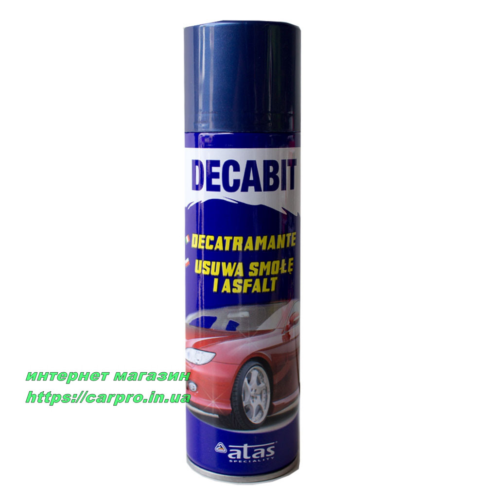 Decabit ATAS Спрей против гудрона сока деревьев и битума. 250ml. - фото 1 - id-p330635622