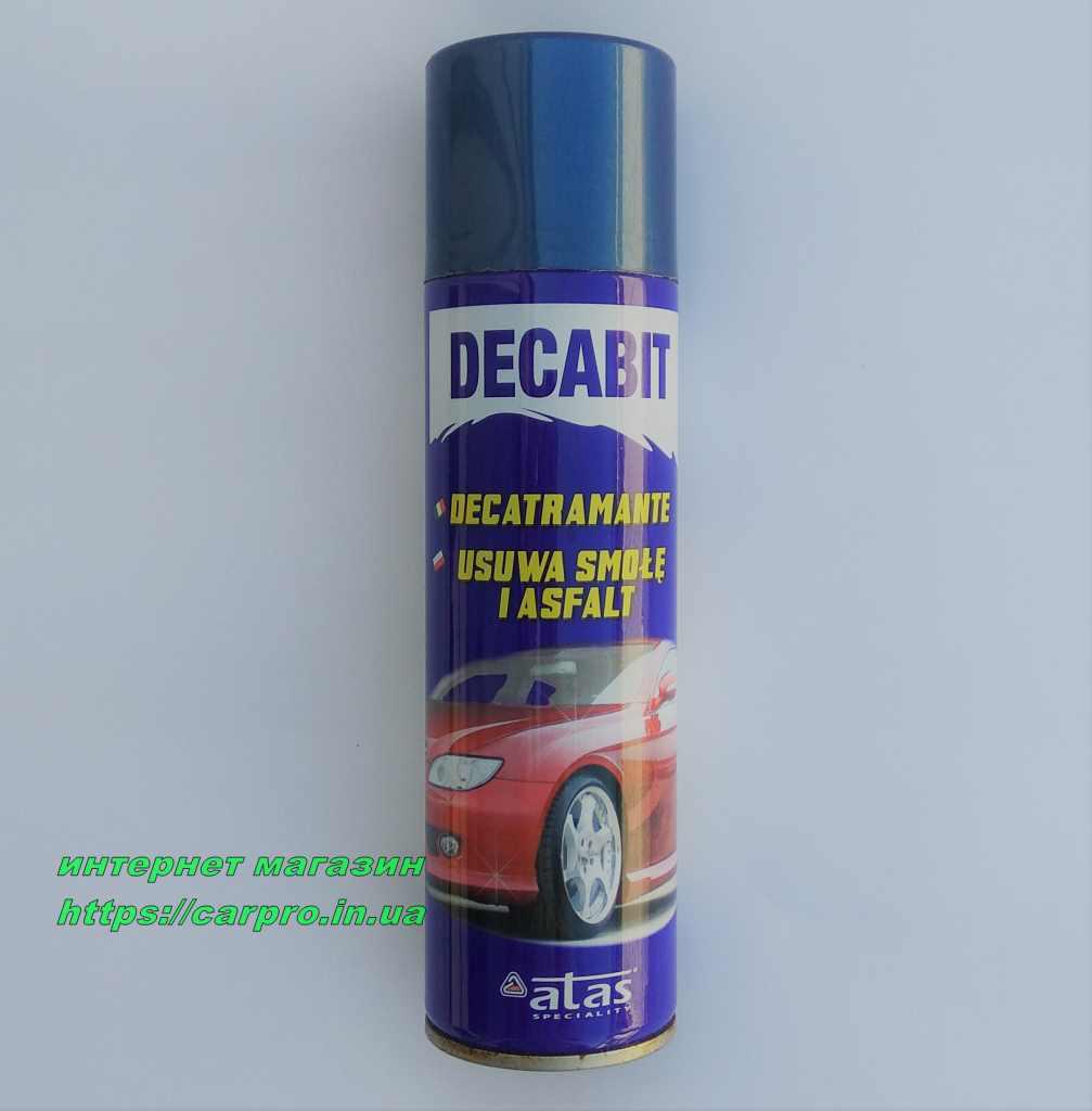 Decabit ATAS Спрей против гудрона сока деревьев и битума. 250ml. - фото 5 - id-p330635622