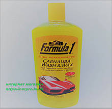 Шампунь з воском карнауба для блиску та захисту кузова Formula-1 Carnauba Wash & Wax, фото 2