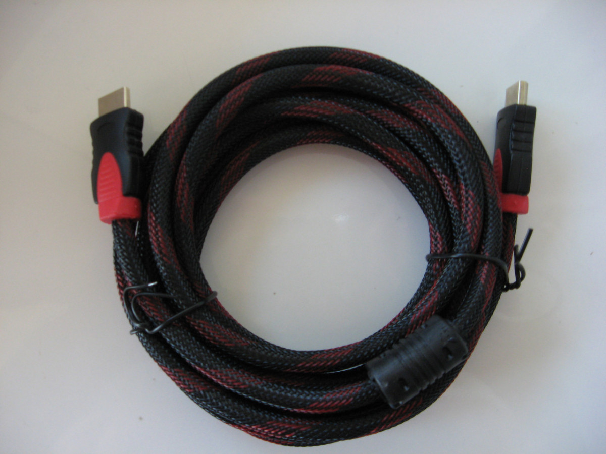 Кабель Grand Hdmi 5 метрів male to male тато-тато 2 ферити, фото 1